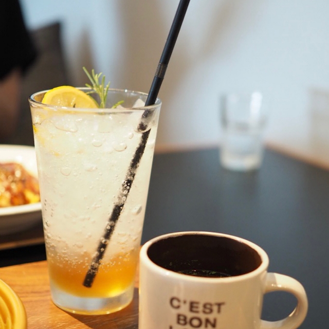 レモンシロップスパークリング